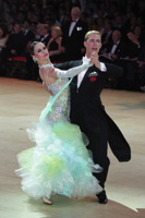Kyle Taylor & Polina Shklyaeva at Blackpool Dance Festival 2012
