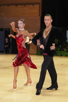 Anton Azanov & Aleksandra Akimova at UK Open 2012