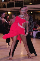 Anton Azanov & Aleksandra Akimova at Blackpool Dance Festival 2012
