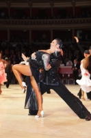 Manuel Favilla & Victoria Burke at International Championships 2011