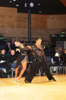 Manuel Favilla & Victoria Burke at UK Open 2012