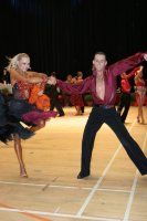 Anton Azanov & Ekaterina Isakovich at International Championships 2008