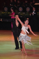 Gladwyn Lumayno & Nick Marie Canete at Blackpool Dance Festival 2011