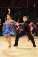 Andrew Escolme & Amy Louise Baker at International Championships 2013