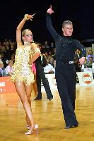 Alexander Parhomovski & Tasja Schulz at Austrian Open Championships 2004