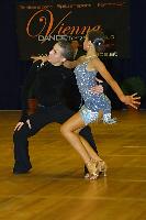 Dominykas Dauksas & Olga Nikolajeva at Austrian Open Championships 2004