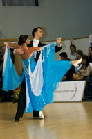 Roman Mayer & Siret Siilak at 4th Tisza Part Open - Hungary 2005