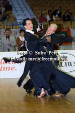 Roman Mayer & Siret Siilak at IDSF European Standard Championships 2004