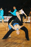 Jesper Birkehoj & Anna Anastasiya Kravchenko at World Amateur Latin Championships