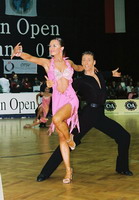 Jesper Birkehoj & Anna Anastasiya Kravchenko at Austrian Open Championships 2001