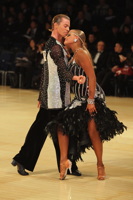 Stefano Moriondo & Darya Byelikova at UK Open 2012