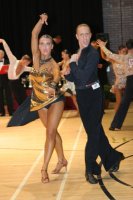 Arthur Adamski & Alexandra Plaza at International Championships 2008