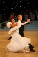 Gustaf Lundin & Valentina Oseledko at UK Open 2009