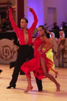 Denys Samson & Yuliya Nikitenko at Blackpool Dance Festival 2013