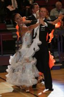 Mirko Francesconi & Milena Cervelli at International Championships 2008