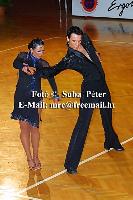 Mihajlo Zivanovic & Erika Törökgyörgy at Slovenian Open 2004