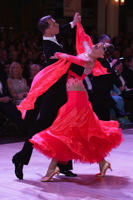 Igor Mikushov & Ekaterina Romashkina at Blackpool Dance Festival 2015