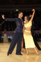 Manuel Favilla & Nataliya Maidiuk at International Championships 2012