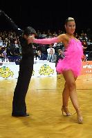 Guillem Pascual & Cristina Suarez at Austrian Open Championships 2004