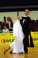Timofei Bavinov & Anzhelika Rakitina at Austrian Open Championships 2004