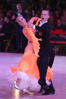 Evgeniy Sveridonov & Angelina Barkova at Blackpool Dance Festival 2015