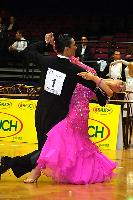 Oskar Andresev & Monika Mihalikova at Austrian Open Championships 2004