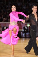 Matteo Cossu & Zia James at International Championships 2012