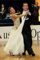 Yuriy Petrov & Irina Guschina at Austrian Open Championships 2005
