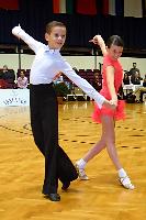 Mykhaylo Bazelevsky & Ganna Karpova at Austrian Open Championships 2004