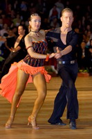 Csaba Dendörfer & Andrea Szabó at Agria IDSF Open 2006