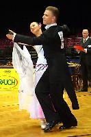 Ivan Krylov & Yuliya Sidelnikova at Austrian Open Championships 2004