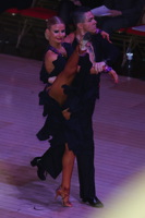 Adam Hathazi & Morgana Lakatos-Hayward at Blackpool Dance Festival 2015