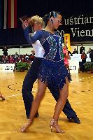 Marius Lukminas & Nerile Senulyte at Austrian Open Championships 2004