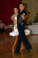 Maurizio Vescovo & Melinda Torokgyorgy at T-Cable Cup - Hungarian Championships Latin 2005