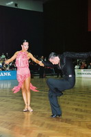 Maurizio Vescovo & Melinda Torokgyorgy at Austrian Open Championships 2001
