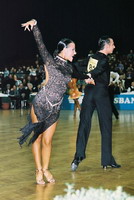 Maurizio Vescovo & Melinda Torokgyorgy at Austrian Open Championships 2001