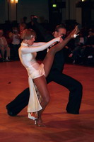 Cedric Meyer & Angelique Meyer at Blackpool Dance Festival 2005