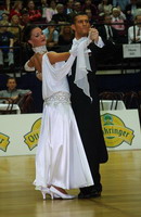 Paolo Bosco & Silvia Pitton at Austrian Open Championships 2002