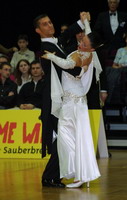 Paolo Bosco & Silvia Pitton at Austrian Open Championships 2002