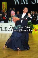Paolo Bosco & Silvia Pitton at Austrian Open Championships 2003