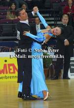 Paolo Bosco & Silvia Pitton at Austrian Open Championships 2003