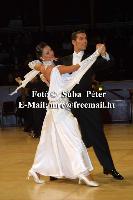 Paolo Bosco & Silvia Pitton at 50th Elsa Wells International Championships 2002