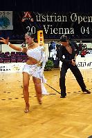 Simone Carlucci & Concetta Altobelli at Austrian Open Championships 2004