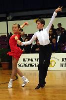 Viktor Fridman & Nadezhda Molchanova at Austrian Open Championships 2004