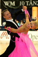 Valeriy Katsyr & Daria Fedorova at Austrian Open Championships 2005