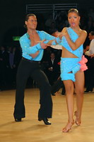 Valentin Chmerkovskiy & Valeriya Aidaeva at UK Open 2005