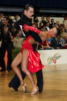 Laszlo Gilicze & Zsofia Kovalik at Austrian Open Championships 2005