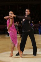 Salvatore Sinardi & Viktoriya Kharchenko at International Championships 2015