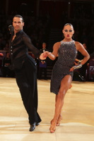 Salvatore Sinardi & Viktoriya Kharchenko at International Championships 2016