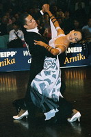 Marat Gimaev & Alina Basyuk at 15th German Open 2001